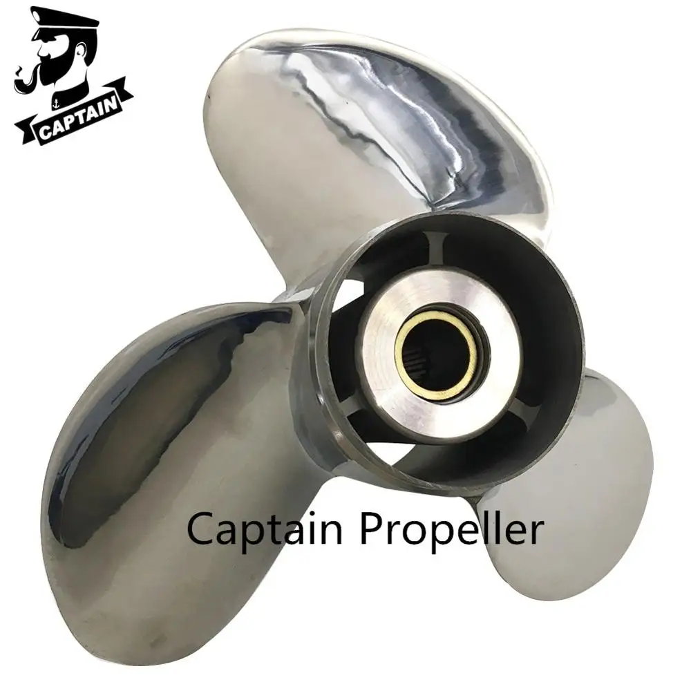 Подвесной пропеллер Captain Propeller 13 7/8x19 подходит для подвесных двигателей Tohatsu 70HP 75HP