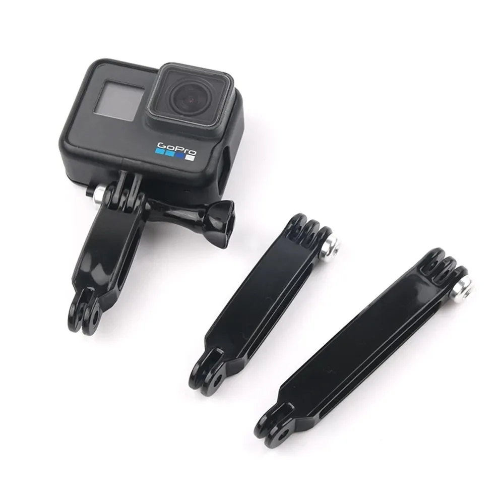 BGNing-Brazo de extensión de aluminio CNC para cámara deportiva, montaje para Gopro...