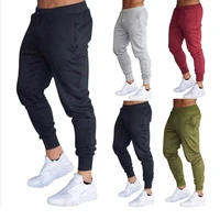 new casual joggers pants cargo solid color men cotton elastic long trousers pantalon homme military army 2020 pants men leggings