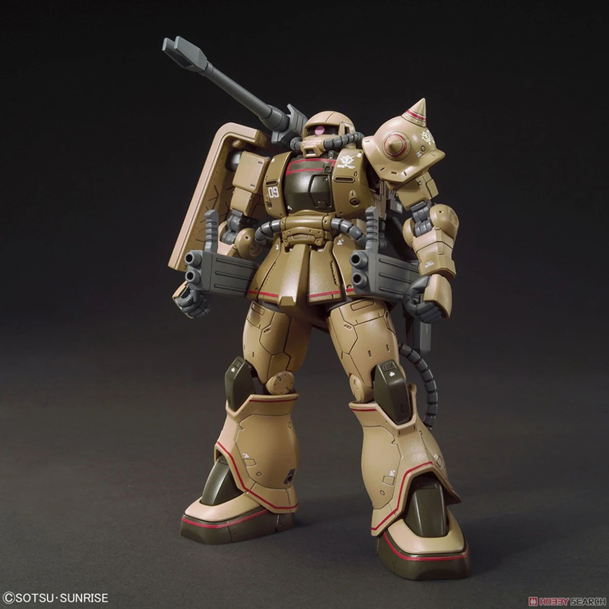 Original Bandai HG GTO 019 1/144 MS-06CK Zaku Zagu Cannon Assembly Action Figureals Brinquedos Model | Игрушки и хобби