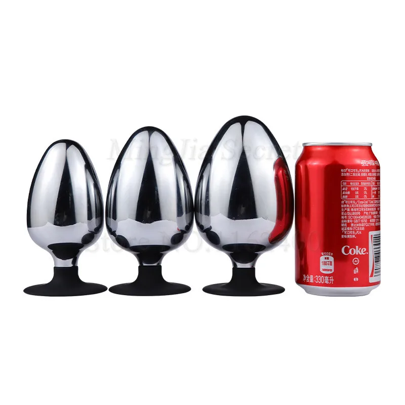 New Dia 60/70/80mm Large Metal Butt Plug Prostata Massager Anus Expansion Dilator Big Anal Beads Ball Sex Product For Couples | Красота и