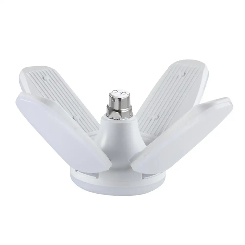 60W LED Garage Light With 4 Adjustable Panels Foldable Wide Illumination Area Lamp For Home Use Support Dropshipping |