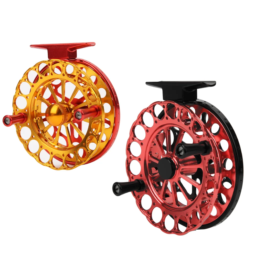 Рыболовная катушка для ловли нахлыстом алюминиевый сплав левая/правая рука 2