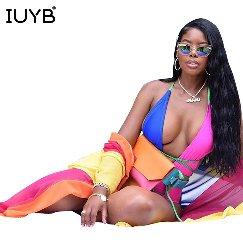 IUYB/весна 2019 хит продаж новый сексуальный пляжный дизайн комплект из 2 предметов