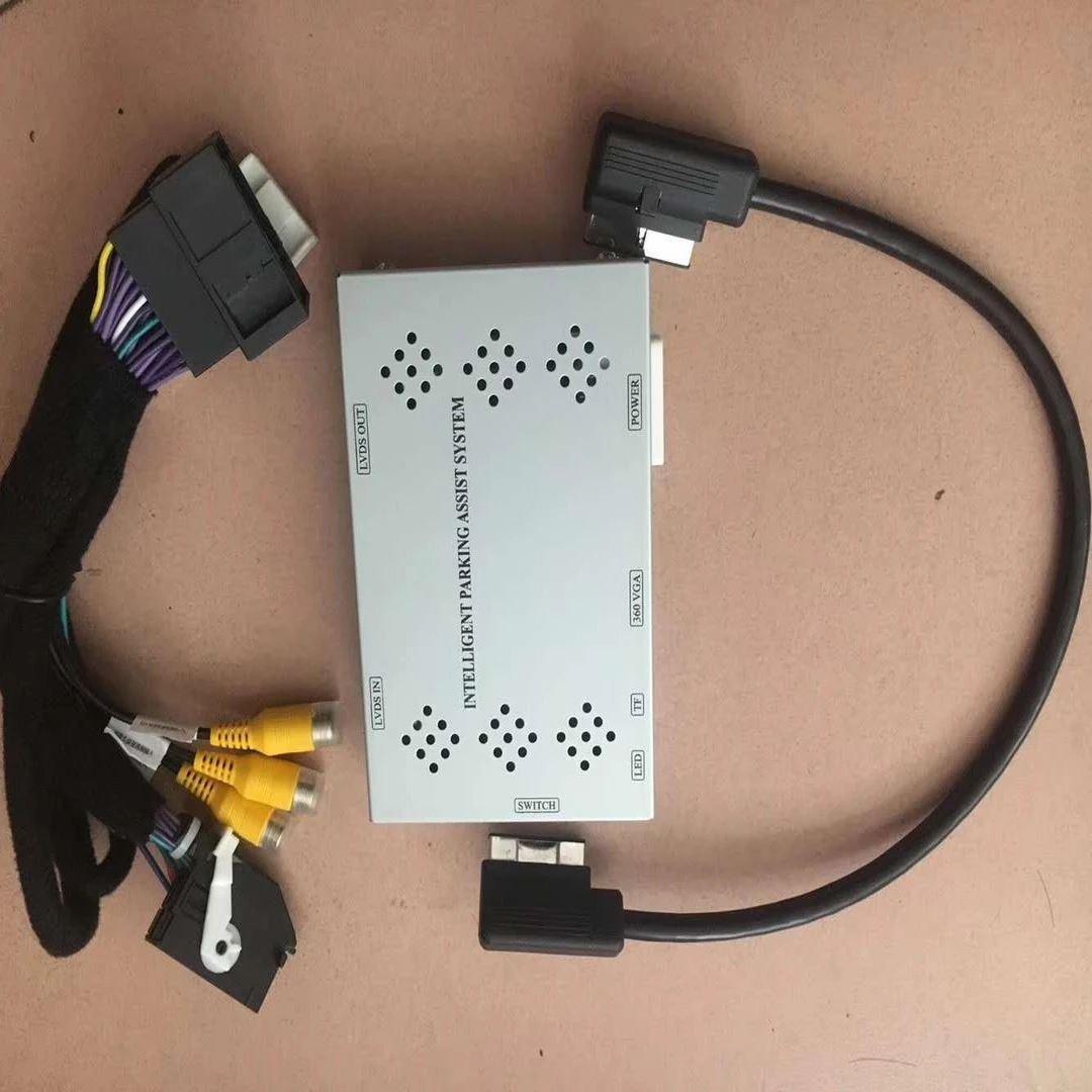 Интерфейс камеры заднего вида для Audi 2G MMI A6 Q7 A8 A4 A5 2005 2006 2007 2008 2009 адаптер переднего