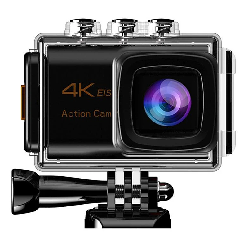 EIS 3 Axis Смарт Камера Wi Fi пульт для Управление антенна 4K экшн 20MP 2in ЖК дисплей