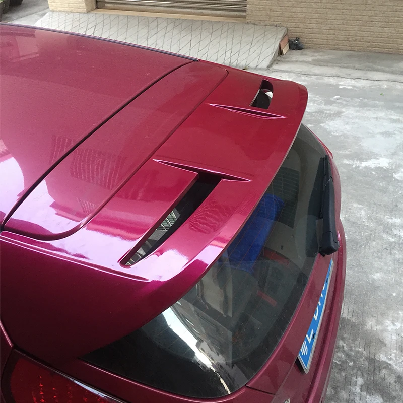 Спойлер с золотым кодом для Ford Fiesta спойлер на заднее окно крыло Праймер краска