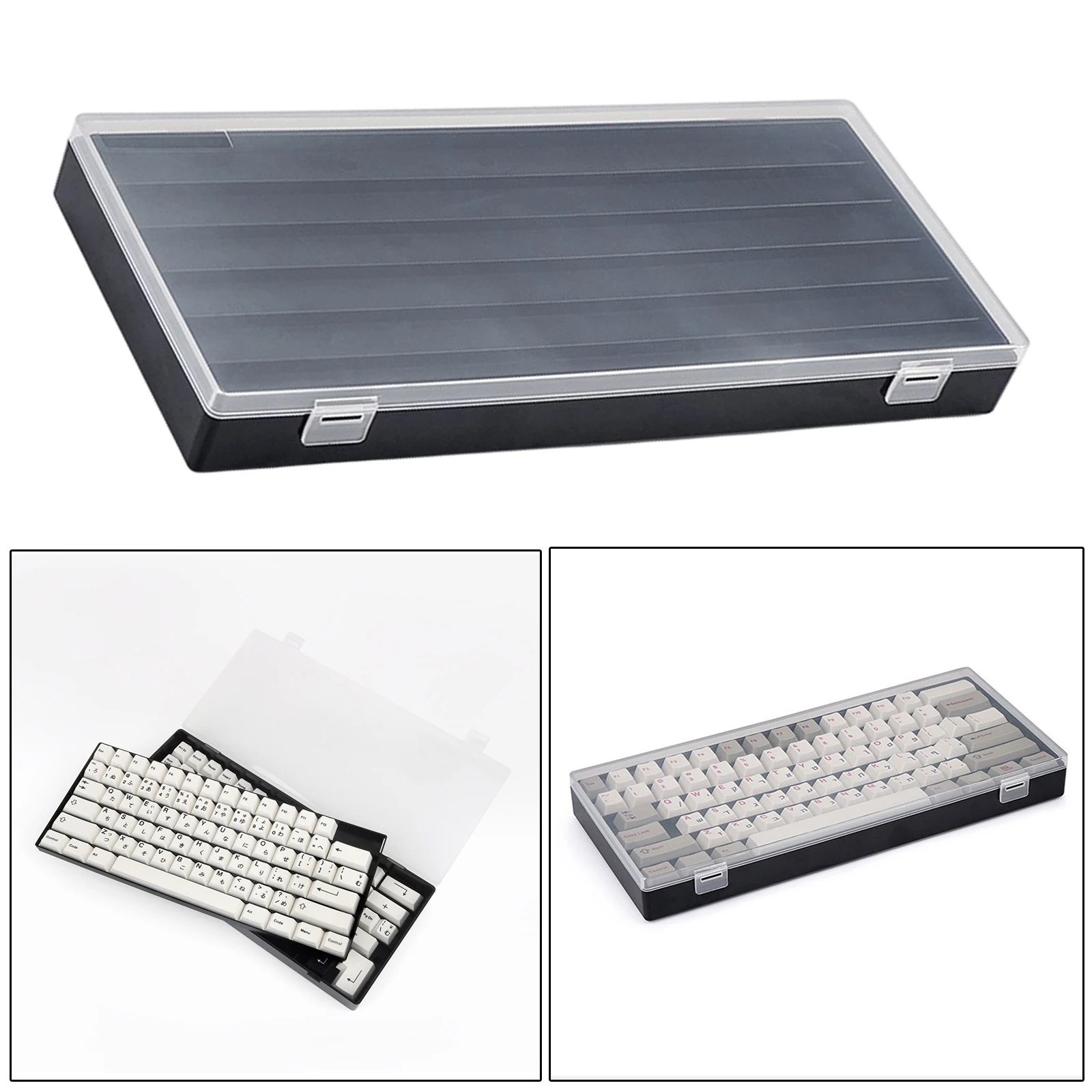 Многослойная коробка для хранения ключей из АБС-пластика с прозрачными крышками