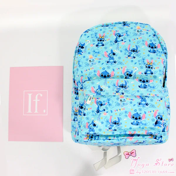 Disney стежка мультфильм детский рюкзак, сумка для школы холст tote Досуг ученик средней школы bookbag мода путешествия