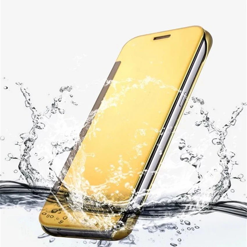 Зеркальный Прозрачный чехол для телефона samsung Galaxy A3 A5 2016 2017 SM A310 A510 A320 A310F A320FL A320F