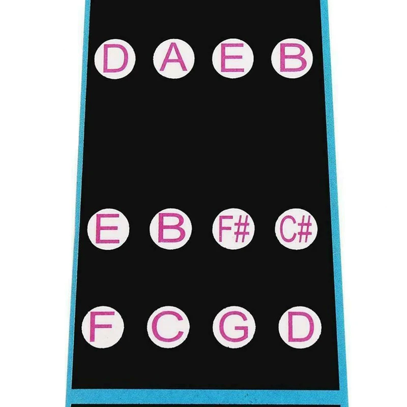 10 Pack Violin Notes Stickers Fingerboard Labels for 1/4 Practice Beginners | Спорт и развлечения