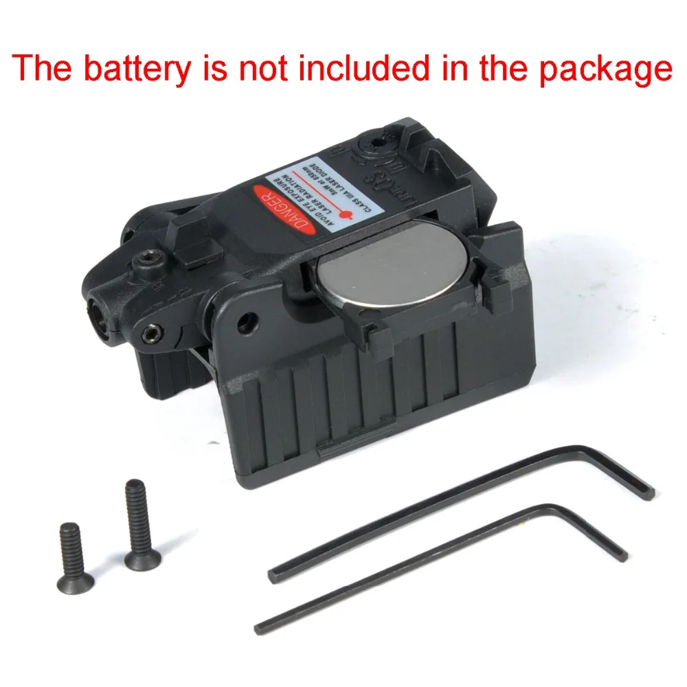 Тактический пистолет Красный лазерный прицел для Глок страйкбола 17 19 22 23 25 26 27 28