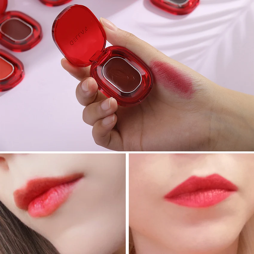 Увлажняющая губная помада с кристаллами 6 цветов |