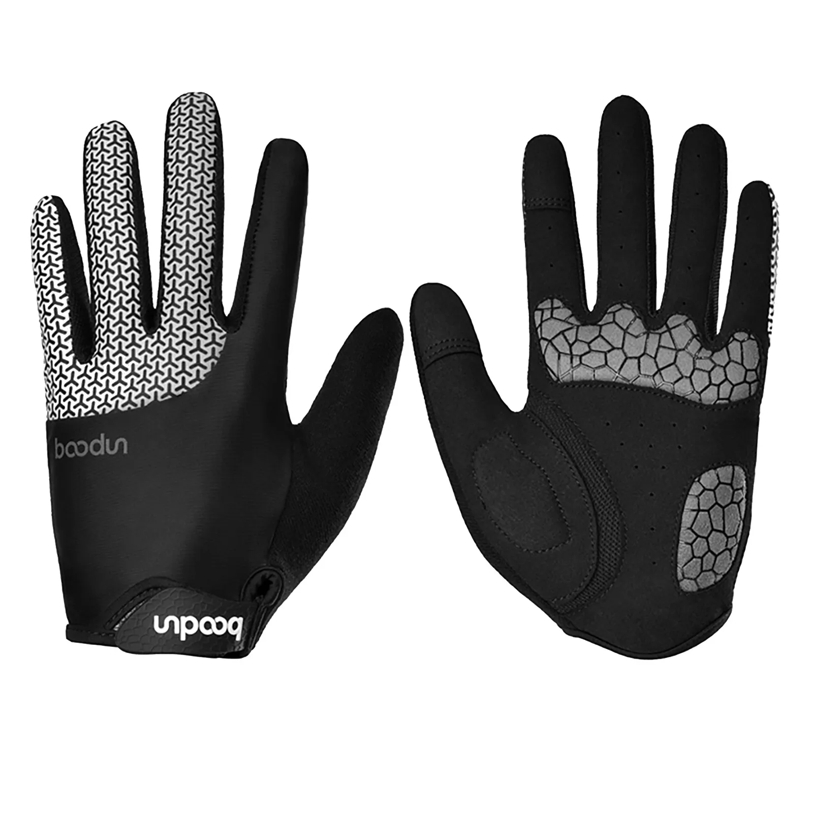 Ветрозащитные велосипедные перчатки спортивные теплые с пальцами для горных