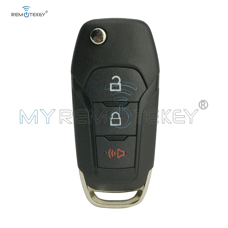 Чехол для смарт-ключа Ford Fusion N5F-A08TAA чехол флип-ключа с 3 кнопками 164-R8130 Сменный