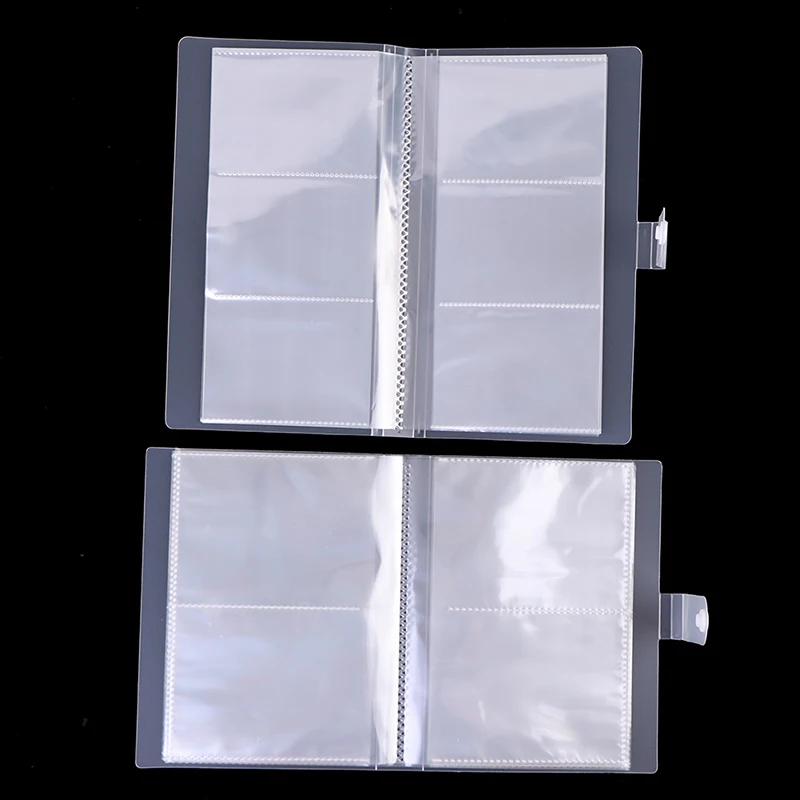 Прозрачный альбом-слайдер для ногтей альбом хранения держатель наклеек на ногти