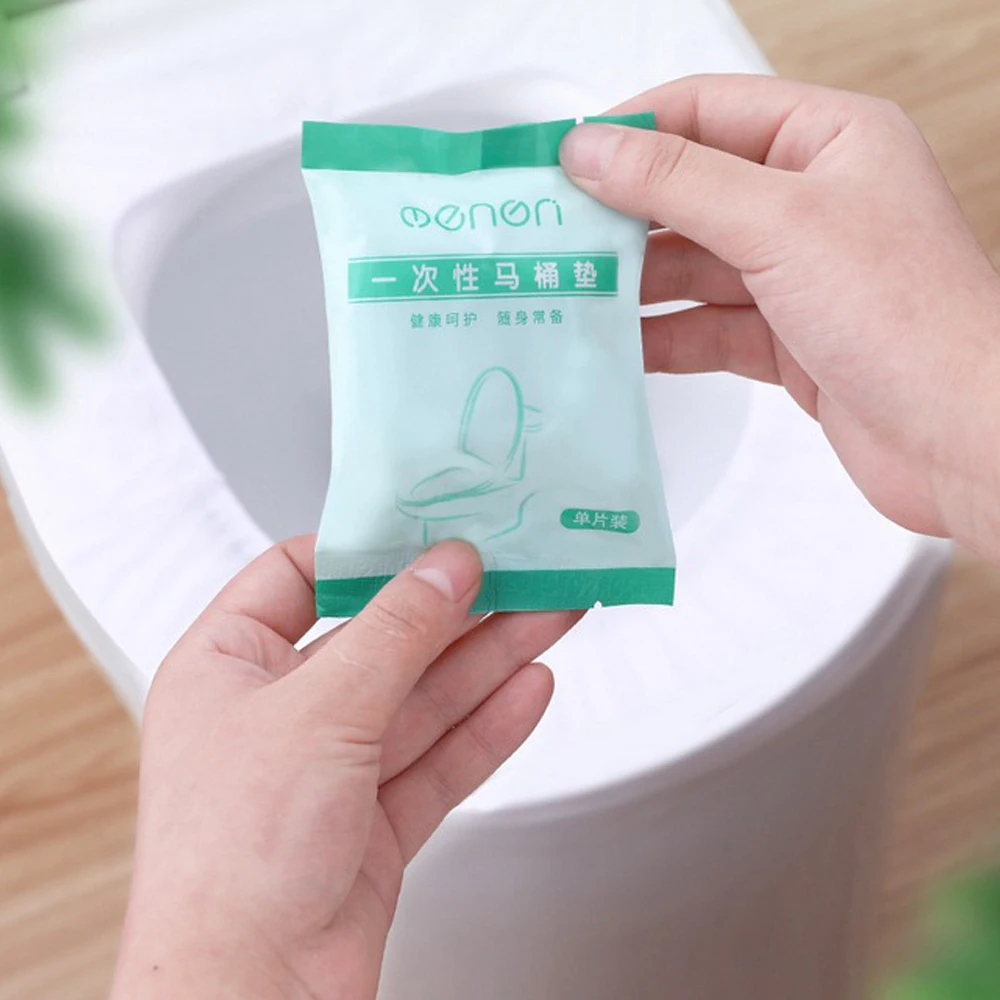 Одноразовые дорожные подушки для унитаза из нетканого материала подушка бумага