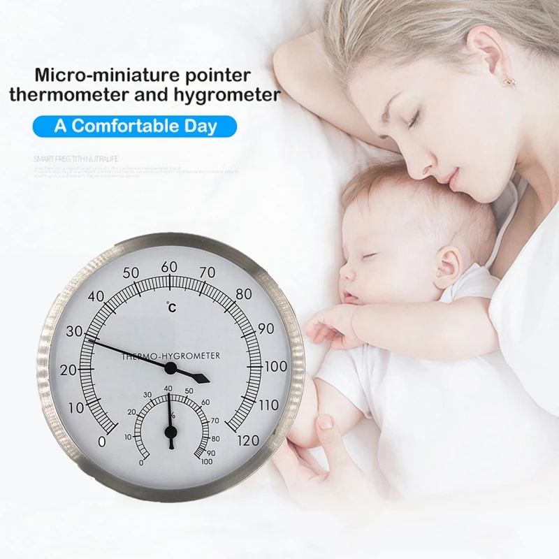 

Настенный Измеритель температуры и влажности для сауны, бытовой термометр и гигрометр для сауны, парной