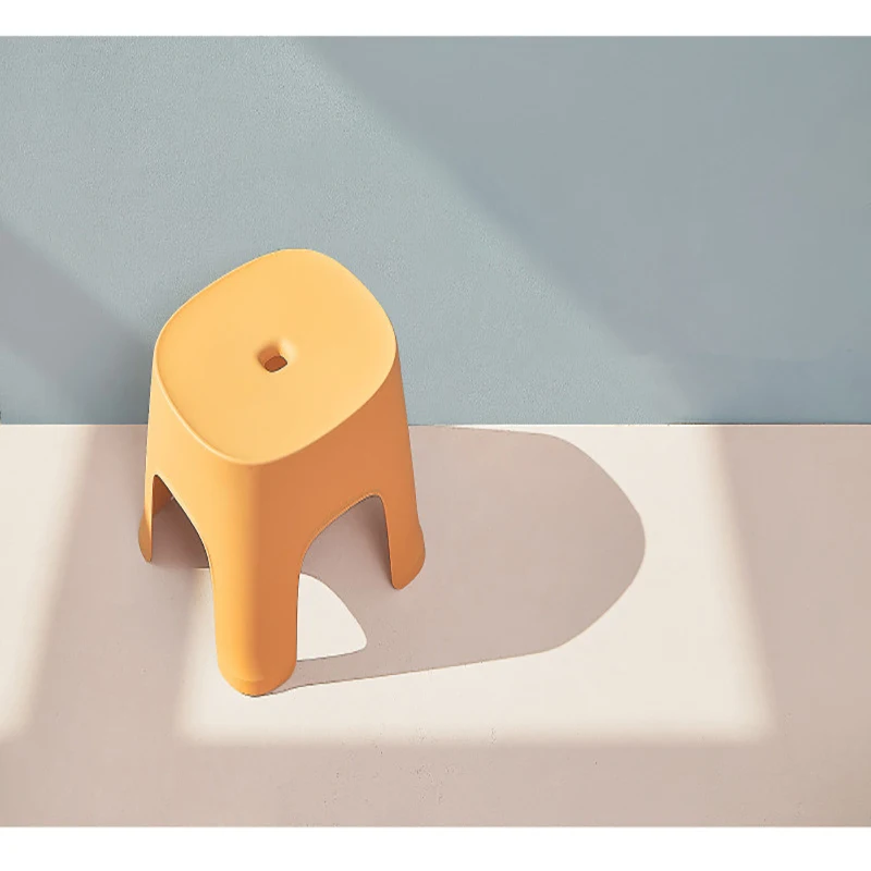 Малая скамья ванная комната Противоскользящий табурет пластиковый подпятник