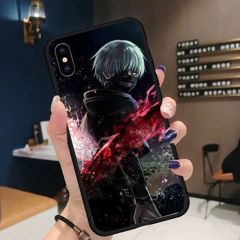 

Anime Manga tokyo ghouls Phone Case for iPhone 11 12 pro XS MAX 8 7 6 6S Plus X 5S SE 2020 XR