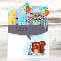i ran onceit was awful metal cutting dies coordinating stamp for scrapbooking craft embossing stencil die cut card making