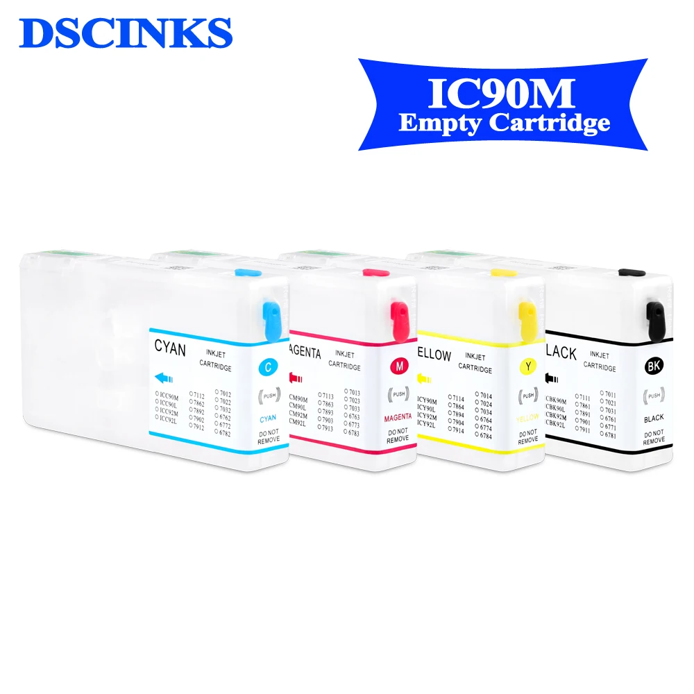 

IC90M IC90 Refillable ink cartridge for Epson PX-B750F PX-B700 Printer with permanent chip PX-B750F PX-B700 IC90M