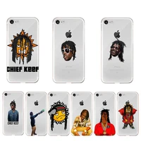 yndfcnb chief keef phone case for iphone x xs max 6 6s 7 7plus 8 8plus 5 5s se 2020 xr 11 11pro max clear funda cover