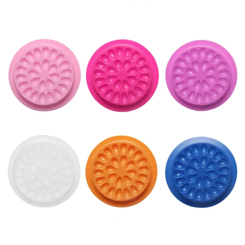 Накладные ресницы Клей Прокладка поддонов отверстия для клей наращивания ресниц