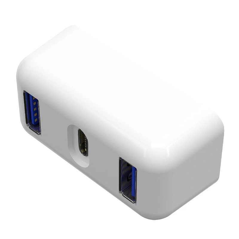 30 Вт USB-C адаптер питания док-станция токарный двойной USB3.0 + интерфейс