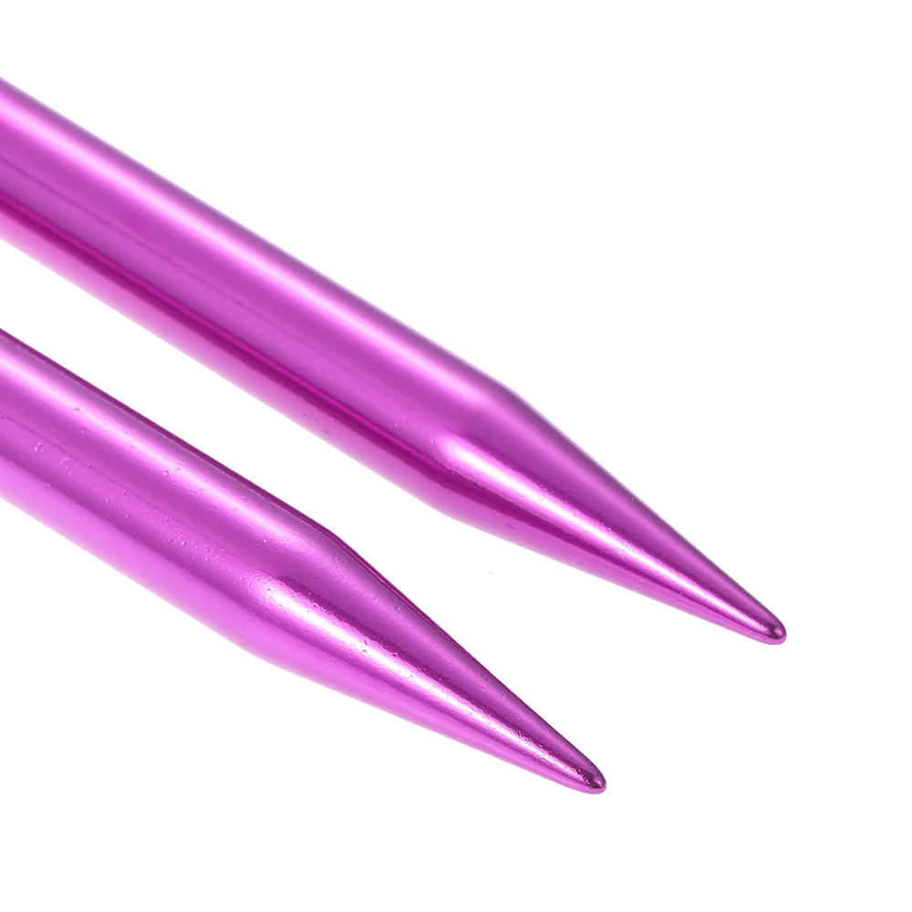 Спицы для вязания прямые алюминиевые одинарные длинные 2 0 12 мм шт./компл. 35 см