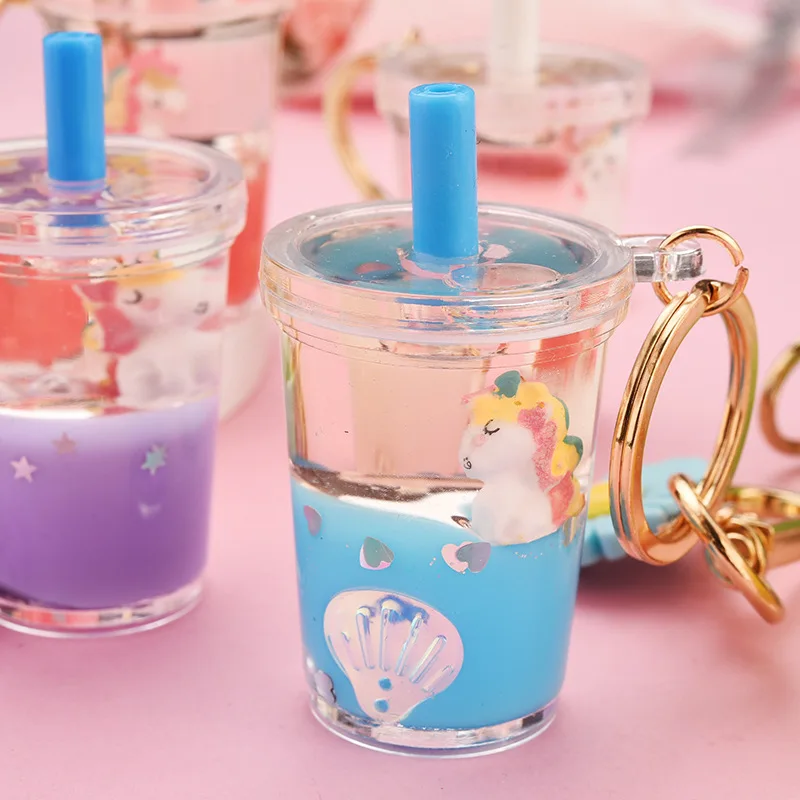 Лидер продаж брелок с блестками и зыбучим песком подвесной для женских ключей в