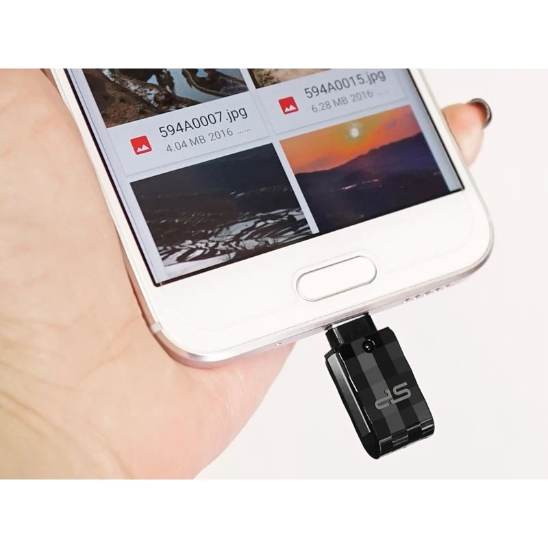 USB Flash Drive 64Gb - Silicon Power Mobile C31 3.1 / Type-C Black SP064GBUC3C31V1K | Компьютеры и офис