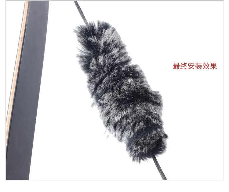 1 пара из кроличьей шерсти амортизирующий амортизатор с бантом стабилизатор для