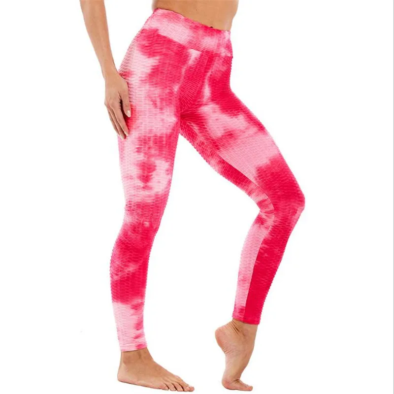 

Tie Dye спортивные Леггинсы для женщин трико для фитнеса и йоги, леггинсы для женщин, штаны для бега, спортивная одежда, тонкие леггинсы, брюки д...