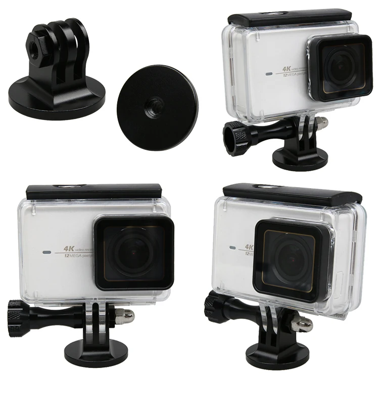 Металлический адаптер для камеры Go Pro Hero 9 8 7 SJCAM Xiaomi Yi 1/4 дюйма|Чехлы экшн-камер| |
