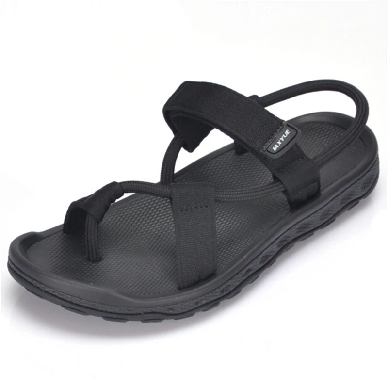 2018/Новинка сезон лето пляжная мужская обувь сандали в римском стиле с дышащим