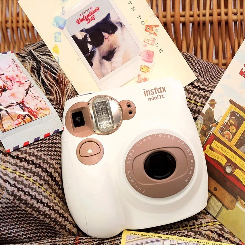 Оригинальная фотопленка Fujifilm Instax Mini 7C 7S 6 цветов распродажа фото и видеосъемка