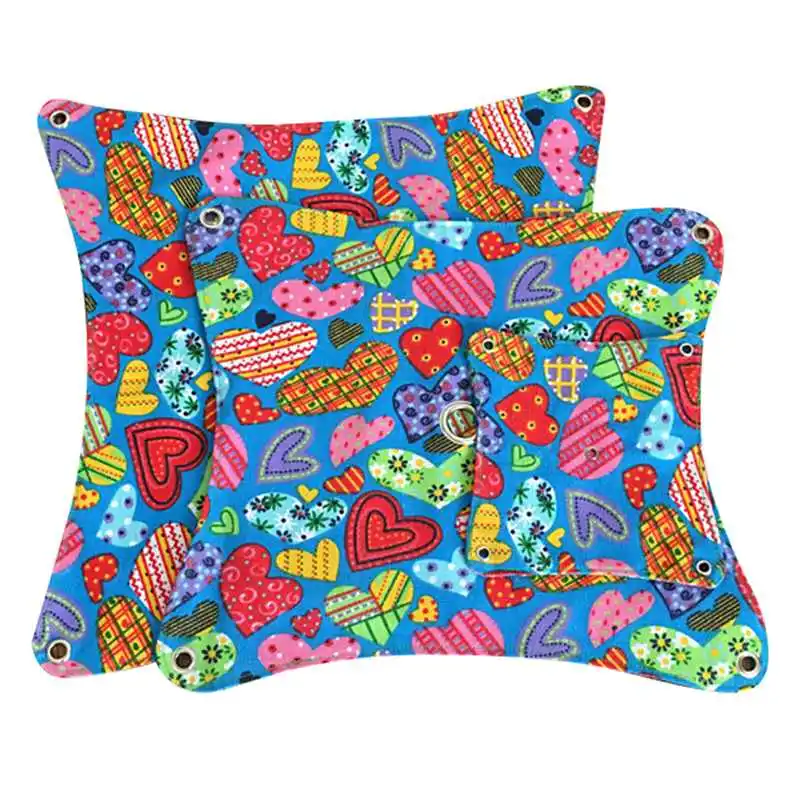 Dot Pet Hamster Hammock Mat Blanket Small Canvas Hanging With Hole for Chinchillas Squirrels Guinea Pigs | Дом и сад