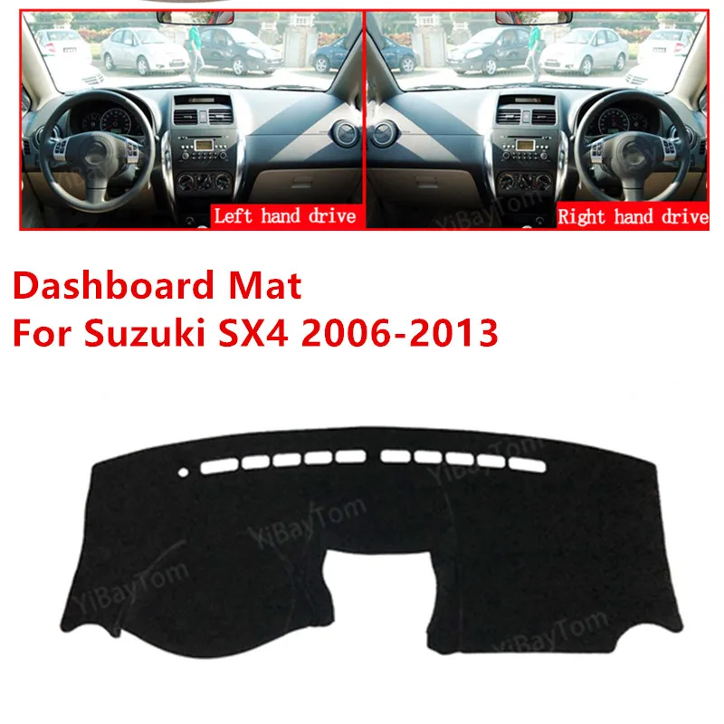 

For Suzuki SX4 2006-2013 High Quality Anti-slip Car Dashboard Cover Mat Sun Shade Pad Instrument Panel Carpets Accessories
