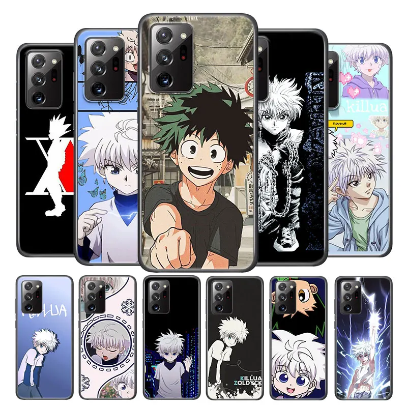 

Hunter x Hunter Anime for Samsung Note 20 Ultra Plus 10 9 8 F52 M62 M60 M31 M02 M01 Core Silicone Soft Black Phone Case