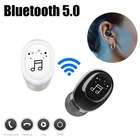 2021 1 шт. миниатюрные стереонаушники Bluetooth, беспроводные наушники для прослушивания музыки, наушники-вкладыши для работы, фитнеса, спорта