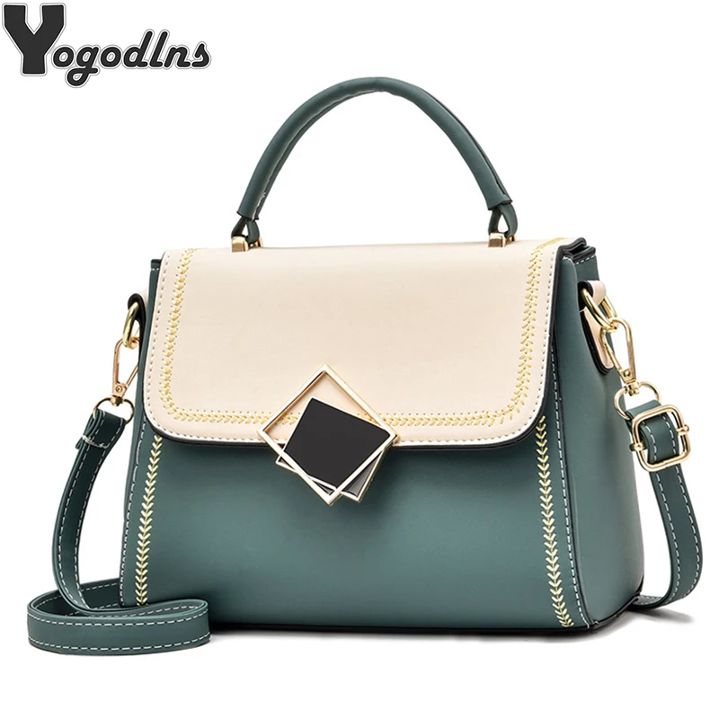 Женские кошельки и сумки роскошные слинг с отделениями на замке верхними ручками