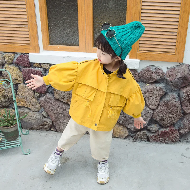 Новинка модная осенне-весенняя куртка для девочек детская одежда 2 4 6 7 лет