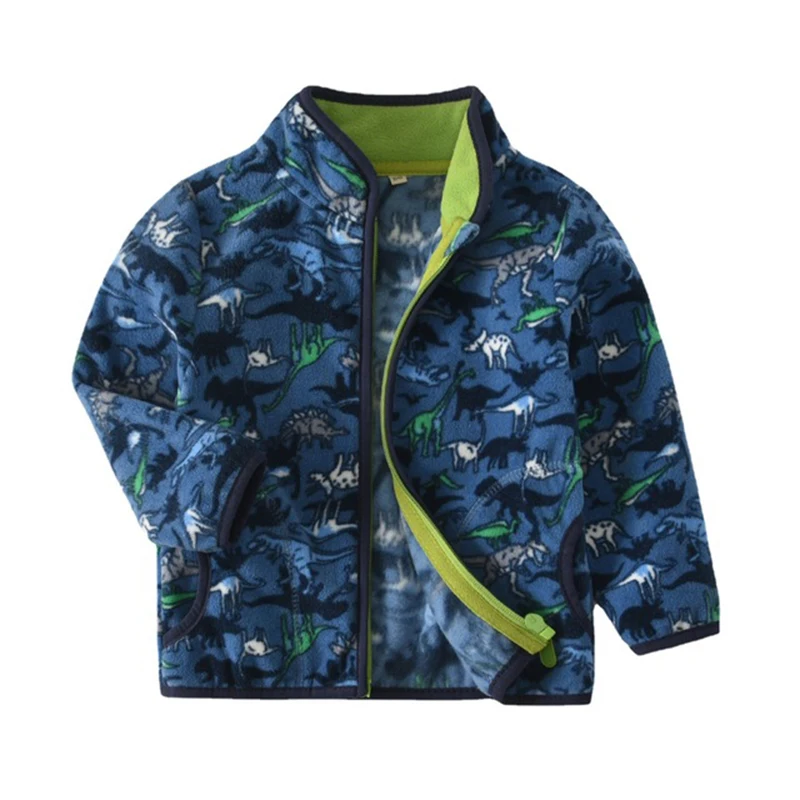 

Children's Polar Fleece Jacket Spring Boys Girl Long Sleeve Warm Boy Jacket Children 2-12 Years Old Jacket Teenager Clothes Top