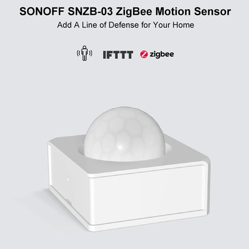 Датчик движения Sonoff SNZB-03 ZigBee для системы безопасности умного дома | Безопасность