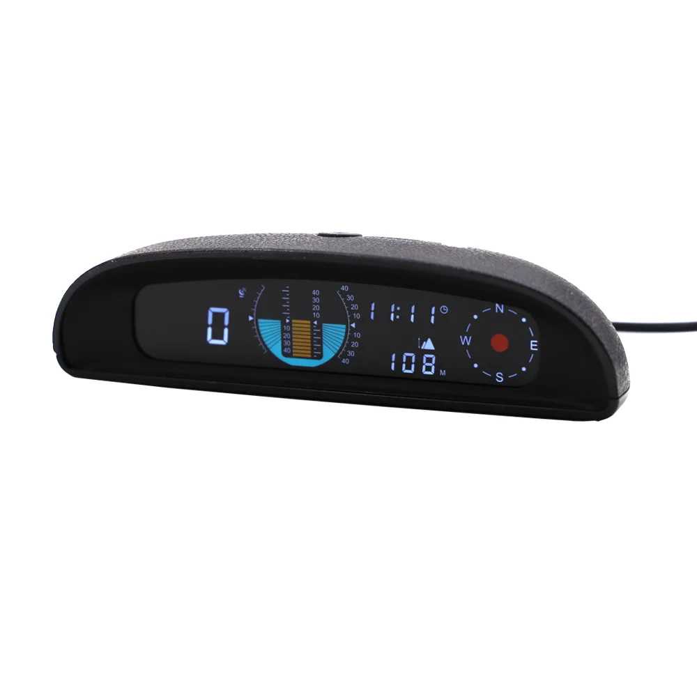 EANOP GPS HUD Headsup умный Автомобильный спидометр KMH/миль/ч Инклинометр шаг