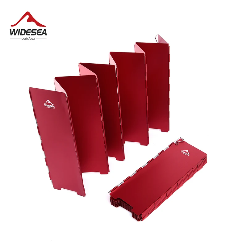 Большой складной ветрозащитный экран для плиты Widesea газовая горелка из