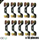 10 шт. 230W260W280W350W сценический луч светильник Алюминий Железный крючок быстрая фиксация, 105 мм 115 мм Соединительный мост сценический светильник база крючки