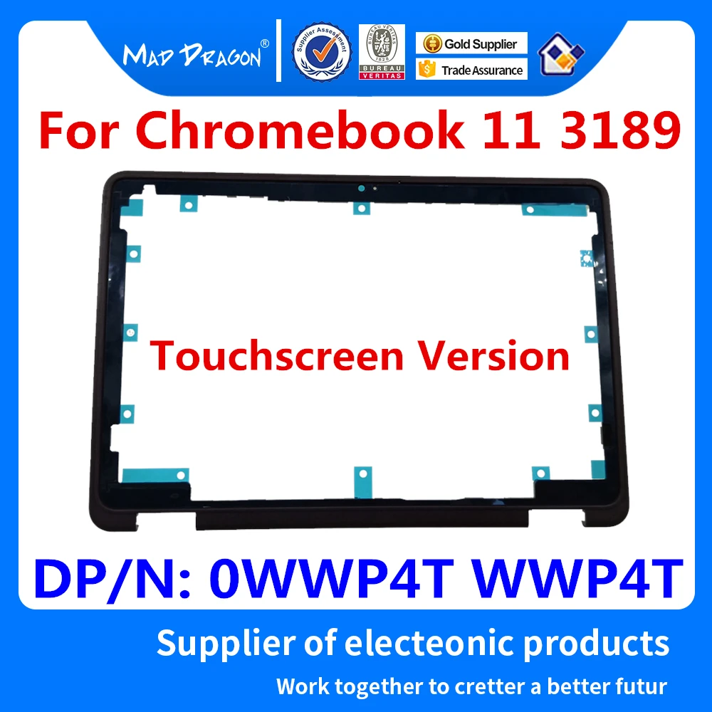 Новый оригинальный ЖК-дисплей передняя отделка панель пластиковый сенсорный