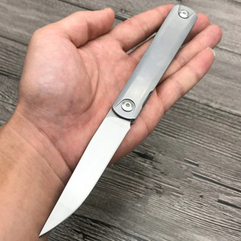Складной нож G10 9Cr18MoV маленький для кемпинга и охоты лезвие изысканный подарок